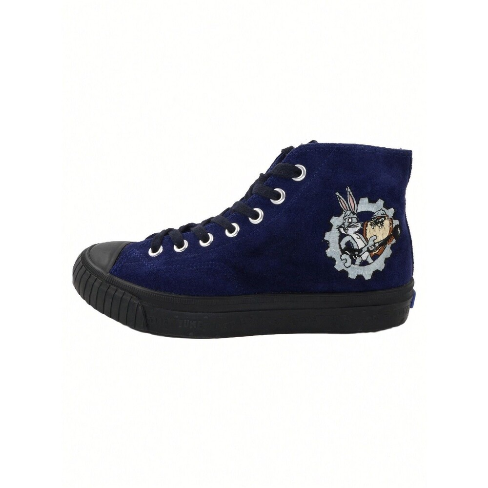 Keds Looney Tunes Women's 8.5 Suede High Top Sneakers Navy Bugs Bunny WH4595